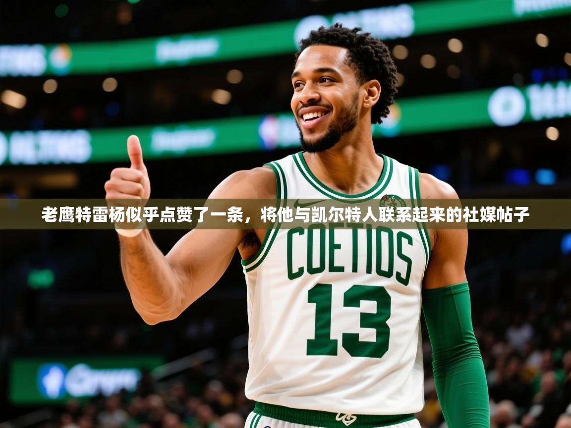 2025爱游戏体育(中国)官方网站老鹰特雷杨似乎点赞了一条，将他与凯尔特人联系起来的社媒帖子  第1张
